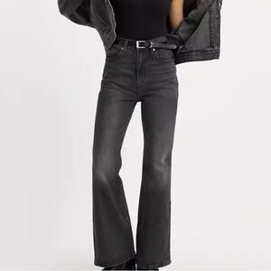 Levi's Black Flare & Wide Leg Jeans